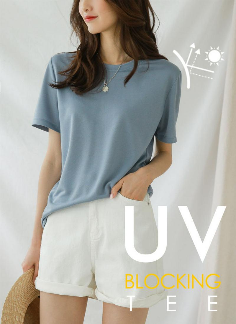 UVブロックデイリーTシャツ