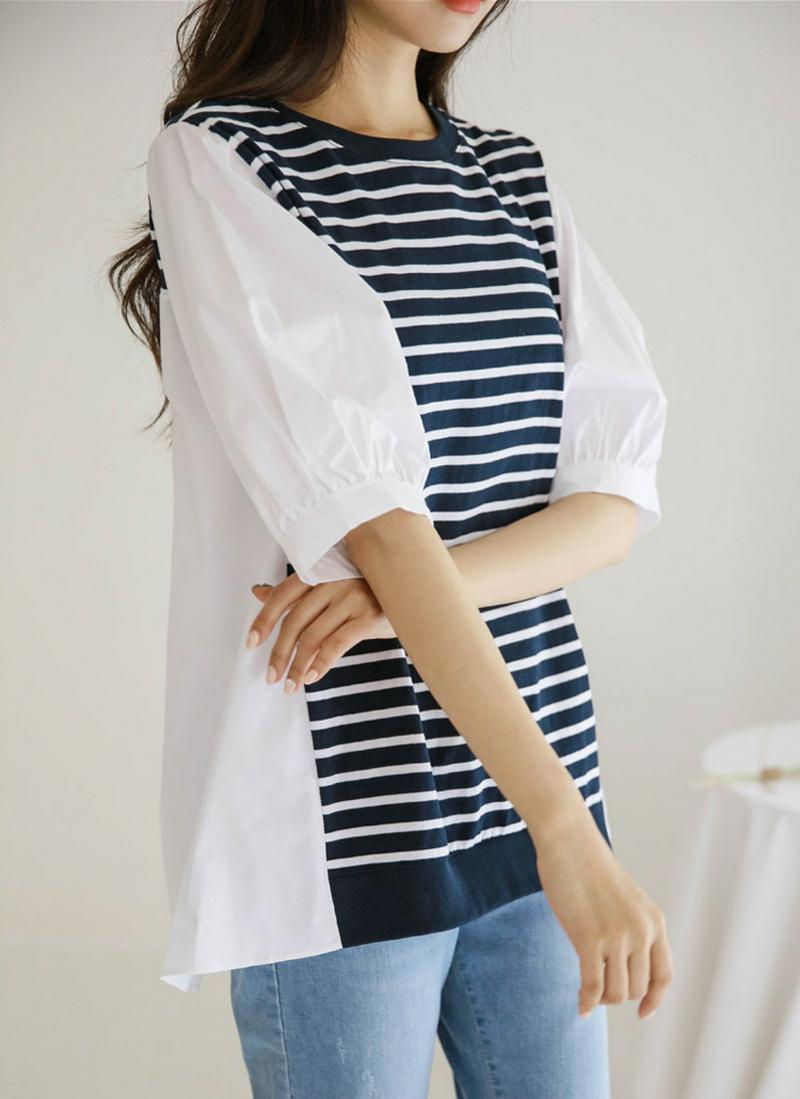 2TYPEパフスリーブTシャツ