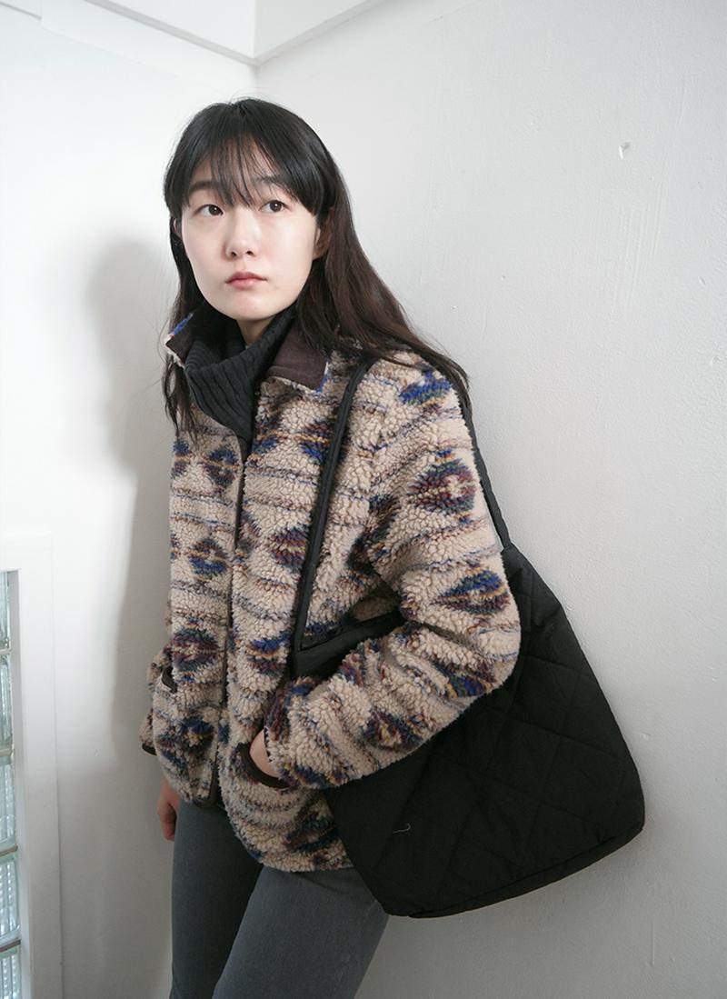 2TYPEパターンボアジャケット