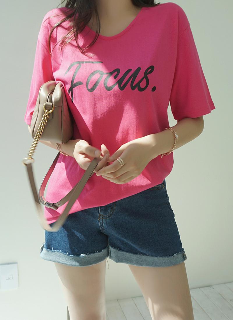 【1+1】Focus半袖Tシャツ