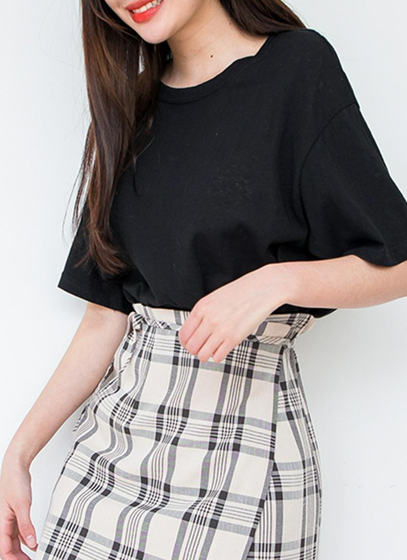 オーバーフィットコットンTシャツ