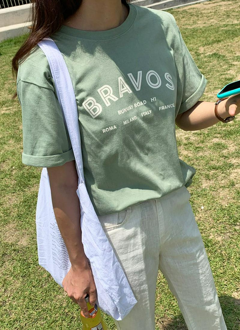 BRAVOSプリントTシャツ・全4色