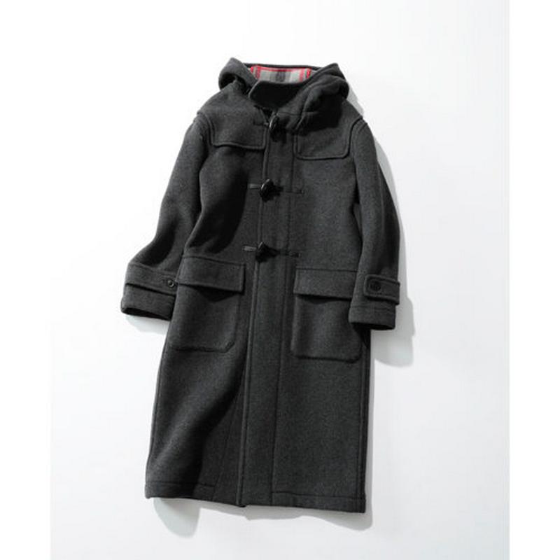 【LONDON TRADITION】コラボレーション　ＺＩＰ付ダッフルコート