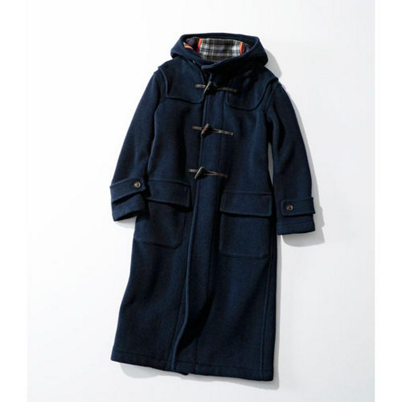 【LONDON TRADITION】コラボレーション　ＺＩＰ付ダッフルコート