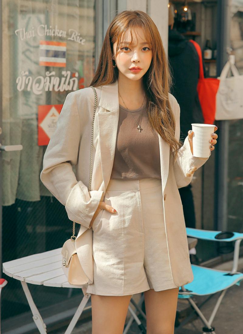 リネンシングルジャケット