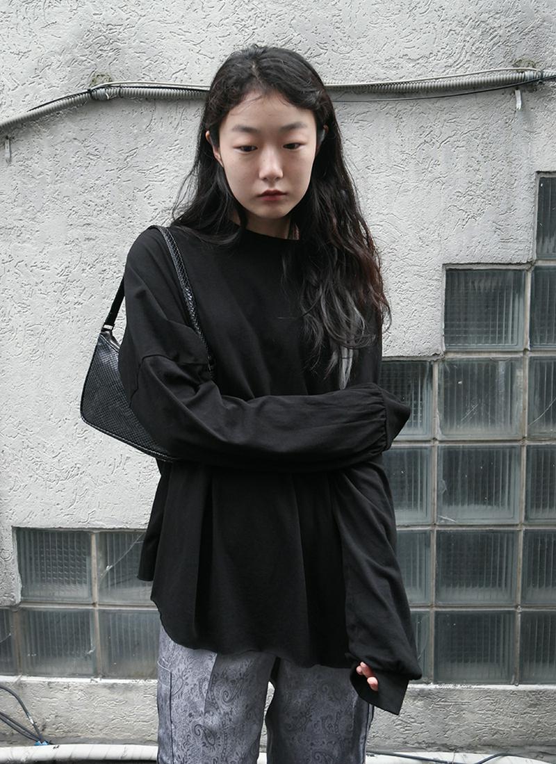 ソフトコットン長袖Tシャツ