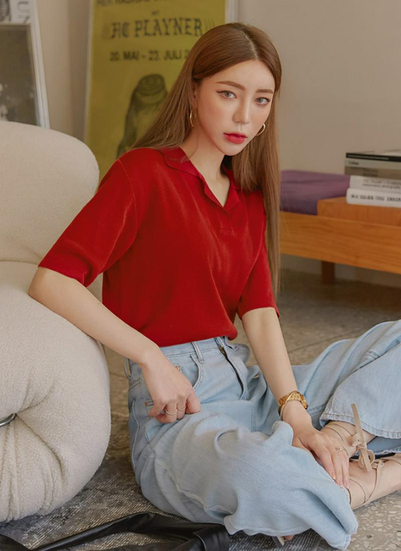 6COLORSカラーニット