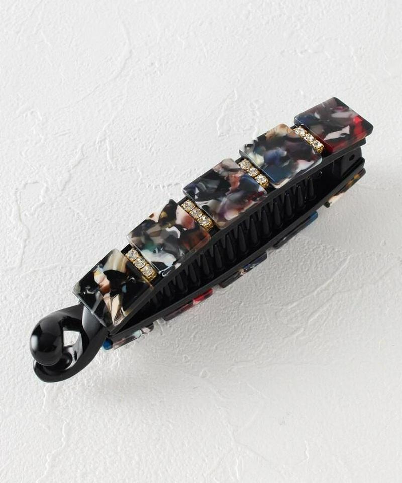 モザイクアクリルバナナクリップ