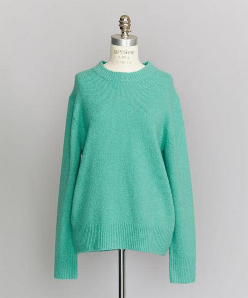 ＜LOEFF＞カシミヤシルクプードルニットプルオーバー