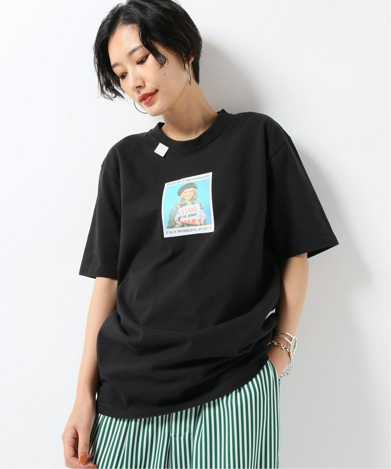 【TAGS WKGPTY/タグスワーキングパーティー】Time Tee:Tシャツ