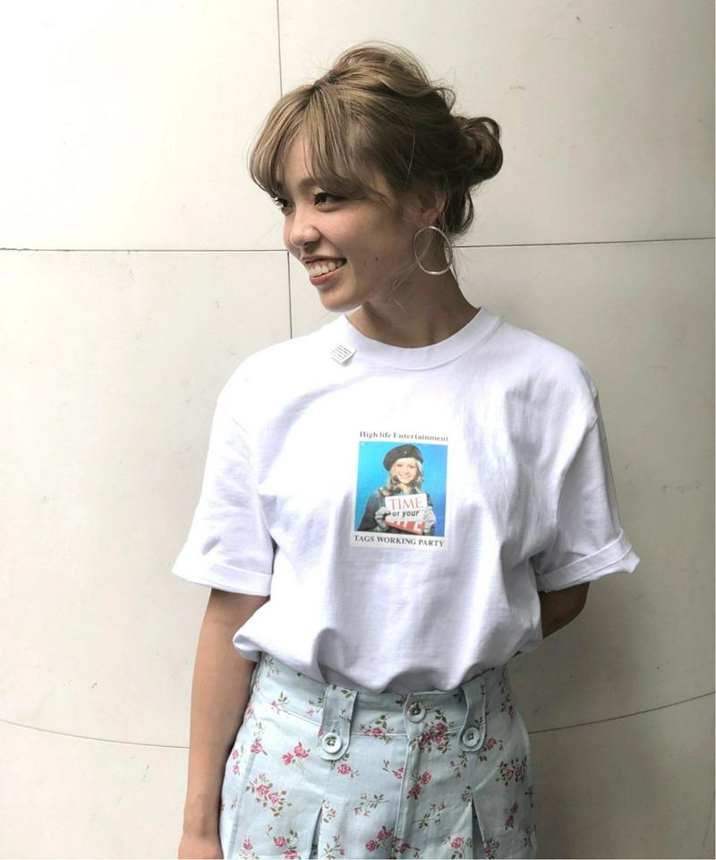 【TAGS WKGPTY/タグスワーキングパーティー】Time Tee:Tシャツ