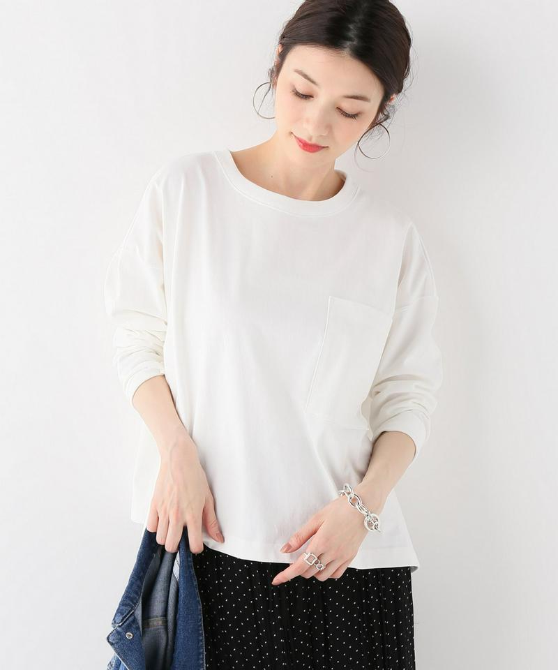 エーゲカイコットンビックポケットプルオーバー