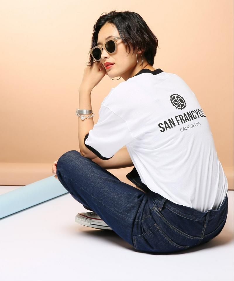 【SAN FRANCYCLE】Ringer-T:Tシャツ