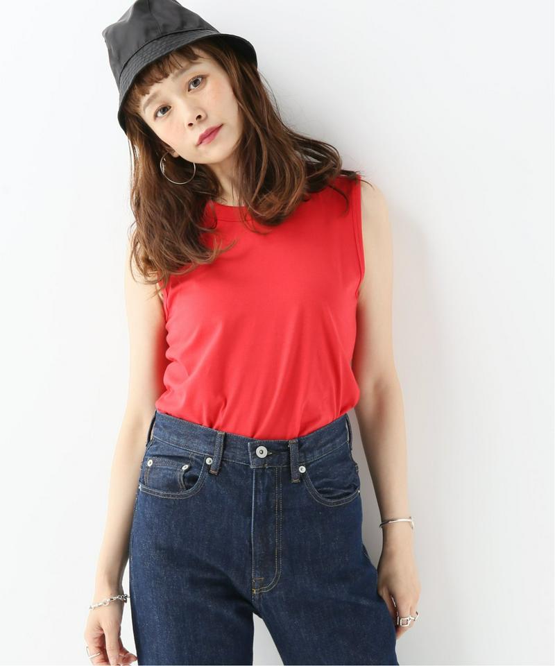 【ARMEN/アーメン】JERSEY C/N N/S:ノースリーブカットソー