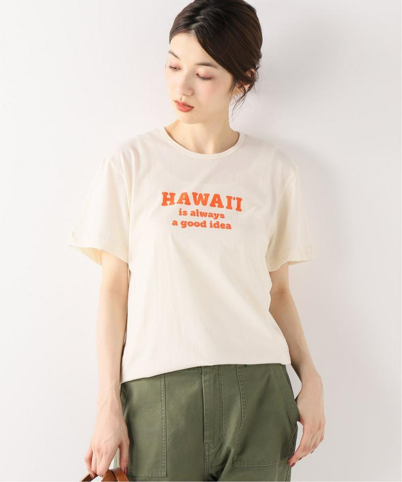 【AT DAWN /アット ドーン】HI is a good idea Tee：Tシャツ