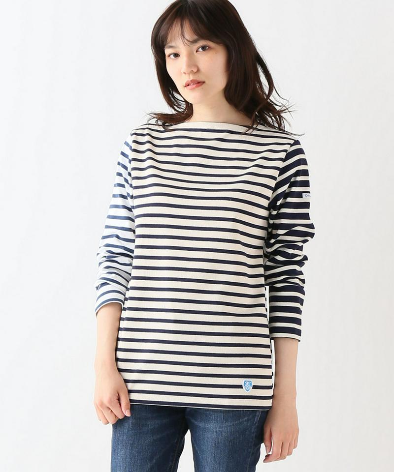 【ORCIVAL/オーシバル】 COTTON LOURD HARLEQUIN：カットソー