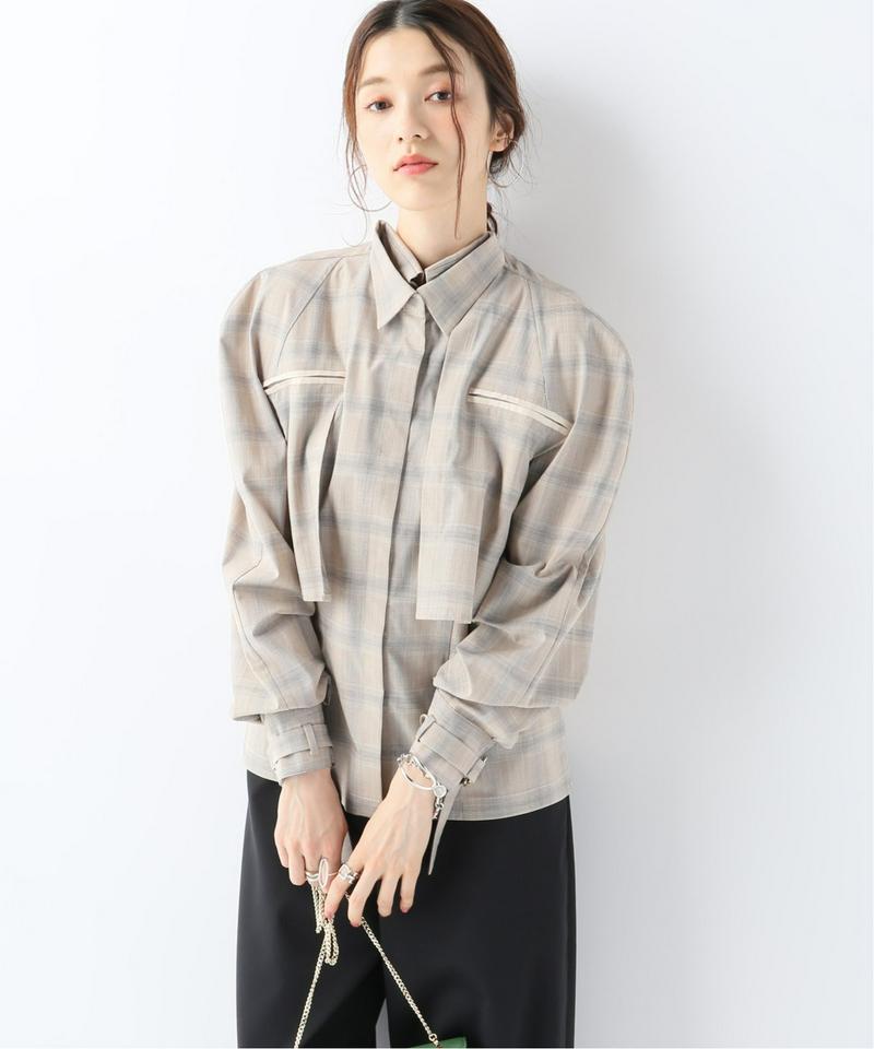 【SITUATIONIST/シチュアショニスト】Check SH：シャツ