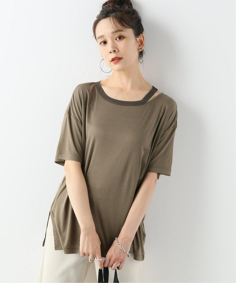 【NEU】キュプラレーヨンスリットTee