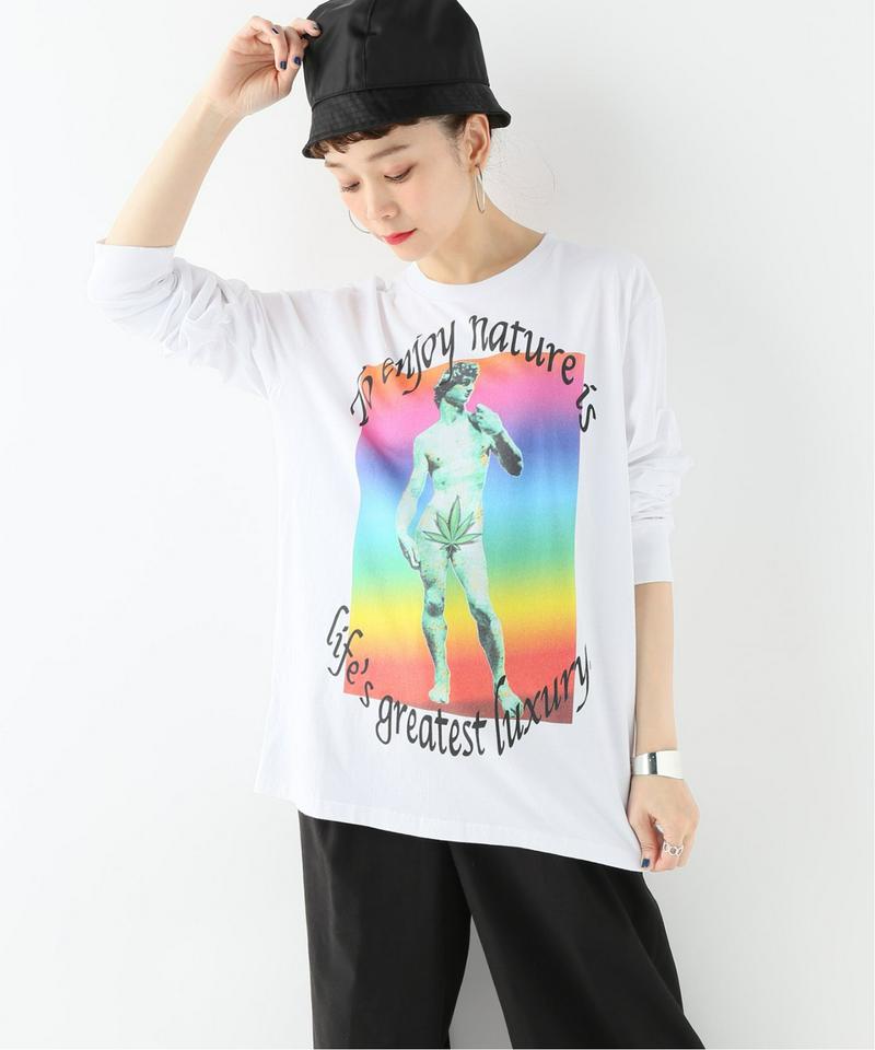 【ASHLEY WILLIAMS/アシュリー・ウィリアムズ】LS ENJOYCTEE:Tシャツ