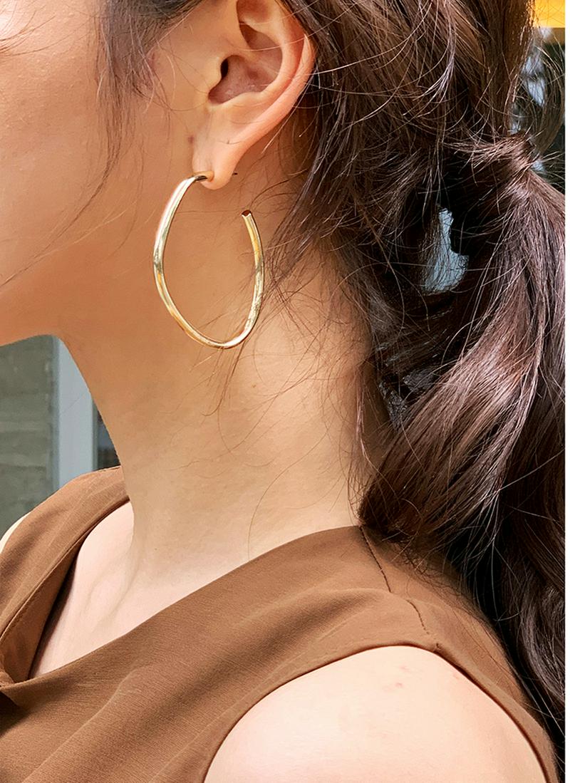 ビッグオープンピアス・全2色