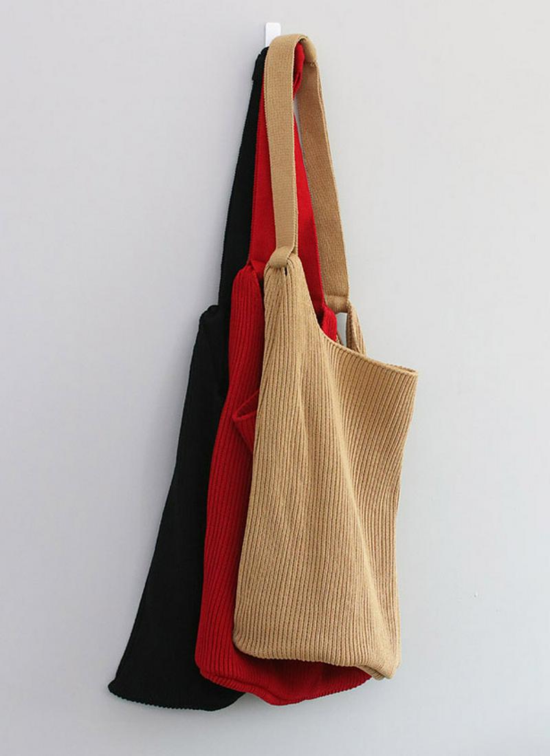 コットンニットバック