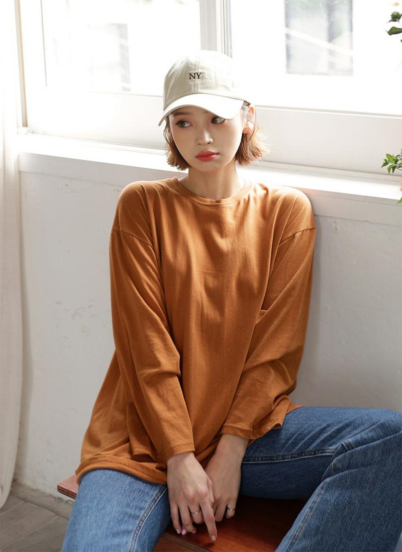 ドロップショルダーTシャツ・全4色