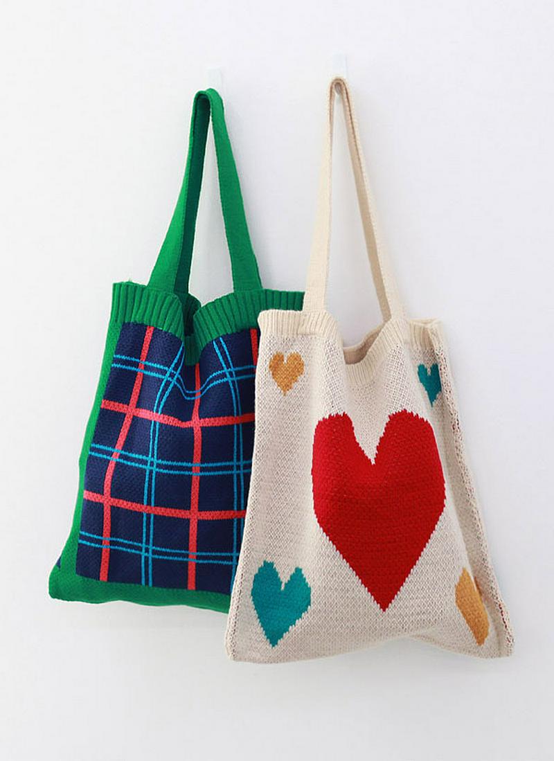 3TYPEパターンニットバック