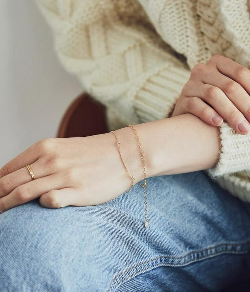 【DeWLuX】ジルコニアブレスレット