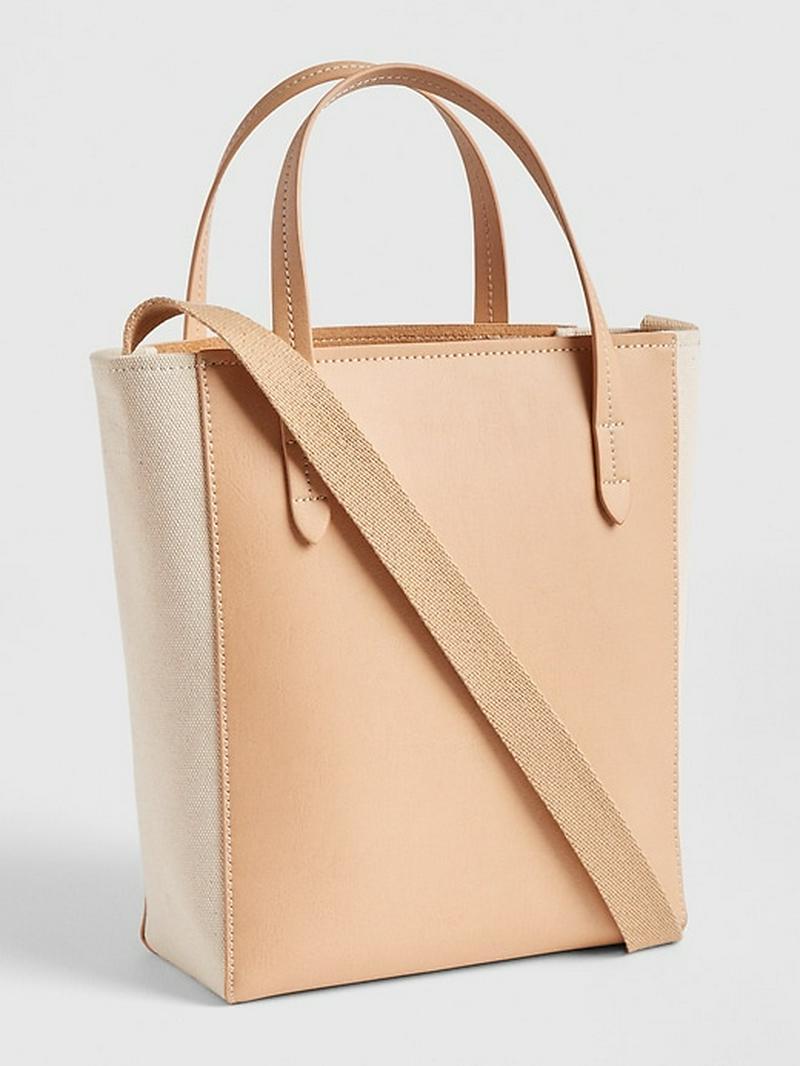 ミニ クロスボディ トートバッグ