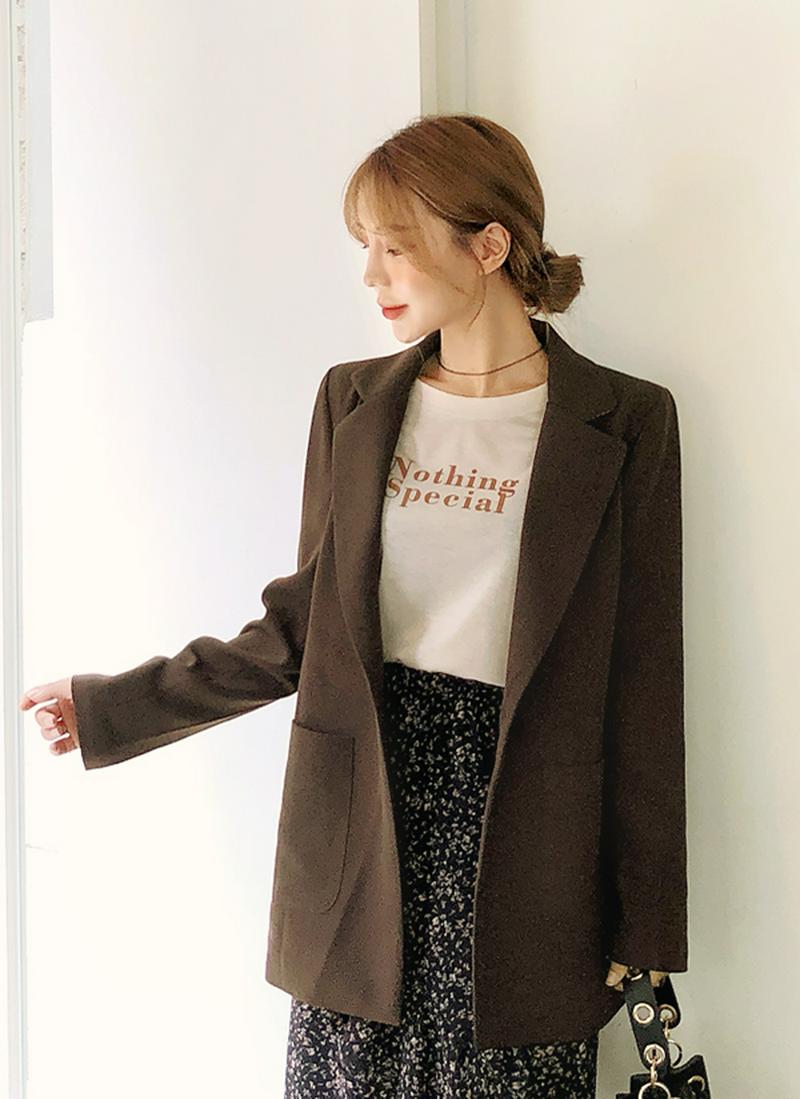 ポイントチェック配色ジャケット