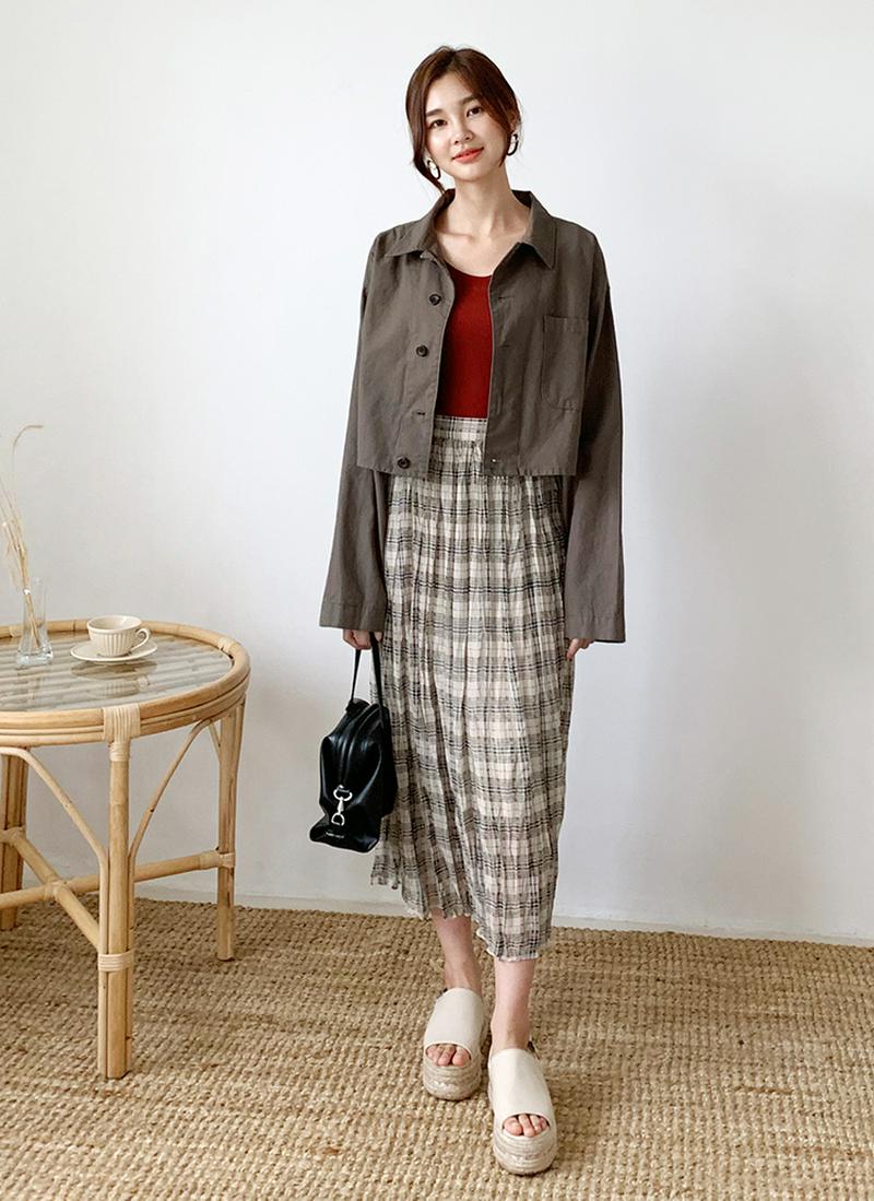 クロップドジャケット・全3色