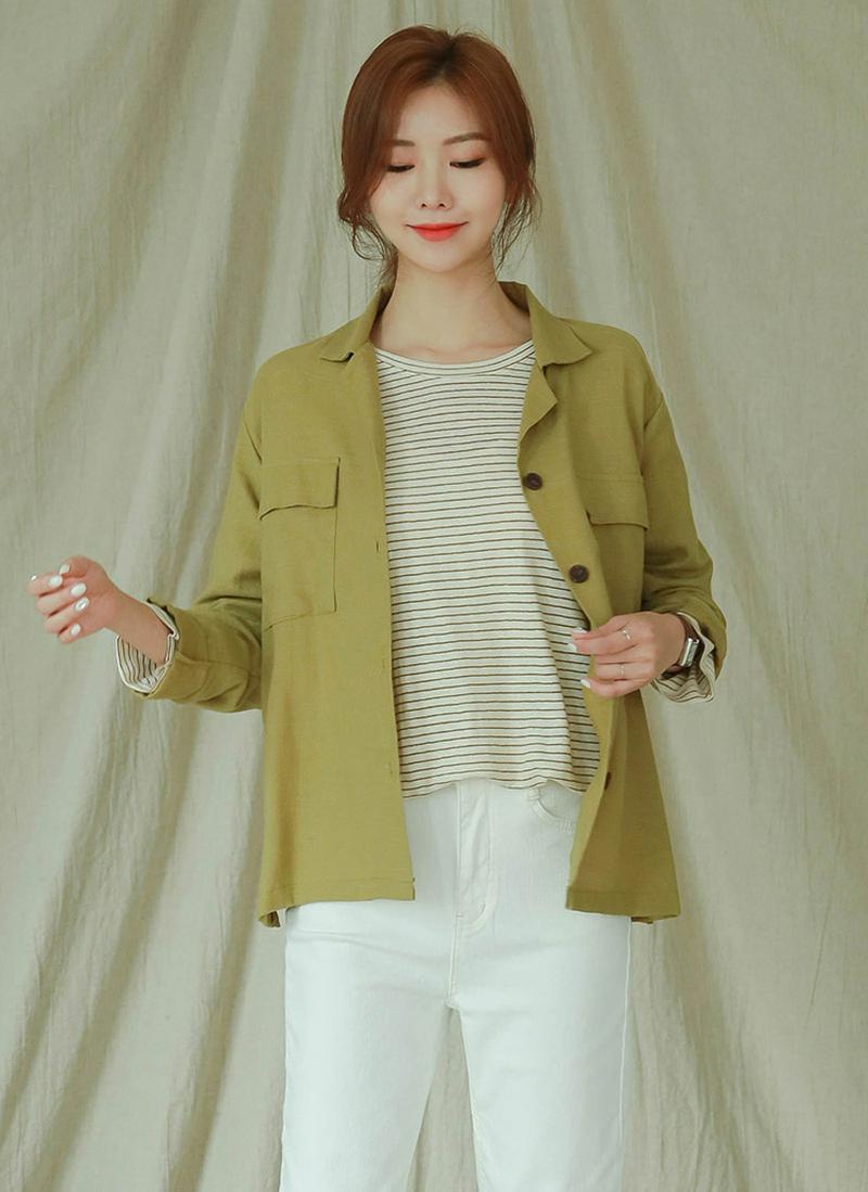 バストポケットシャツジャケット