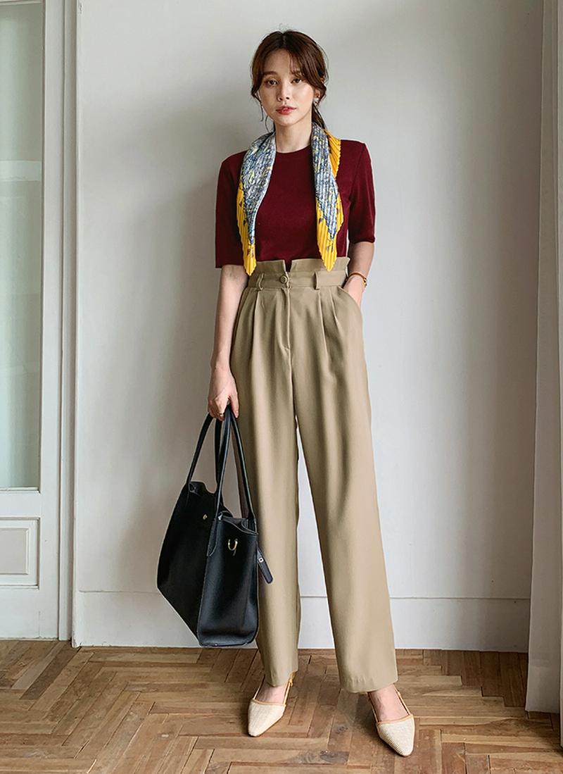 ハーフスリーブニット・全7色