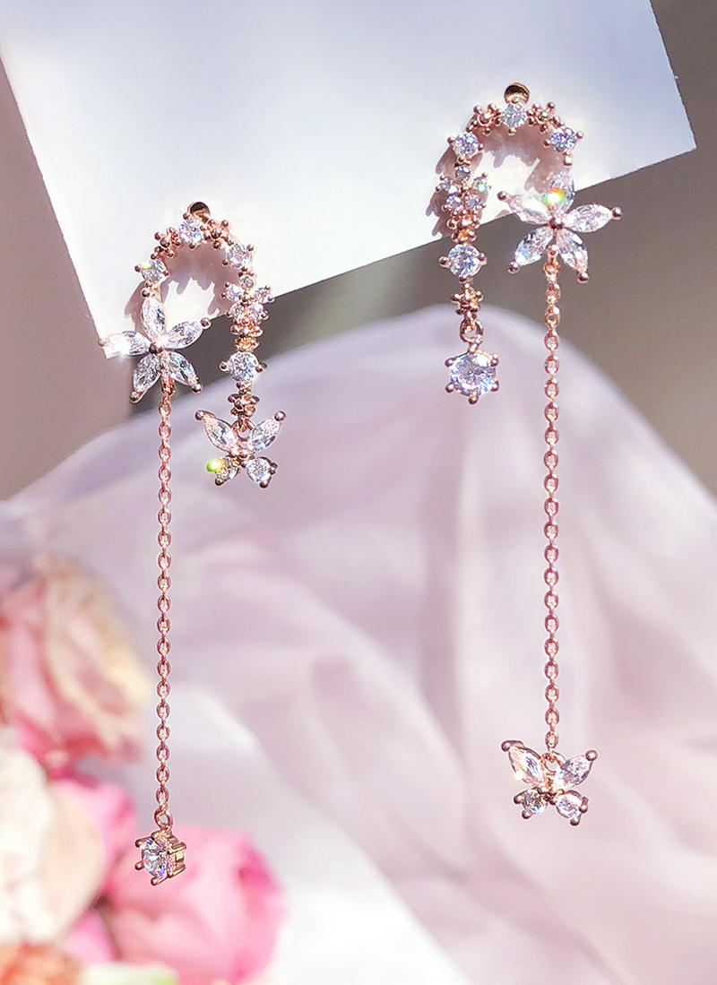 2TYPEアシメドロップピアス