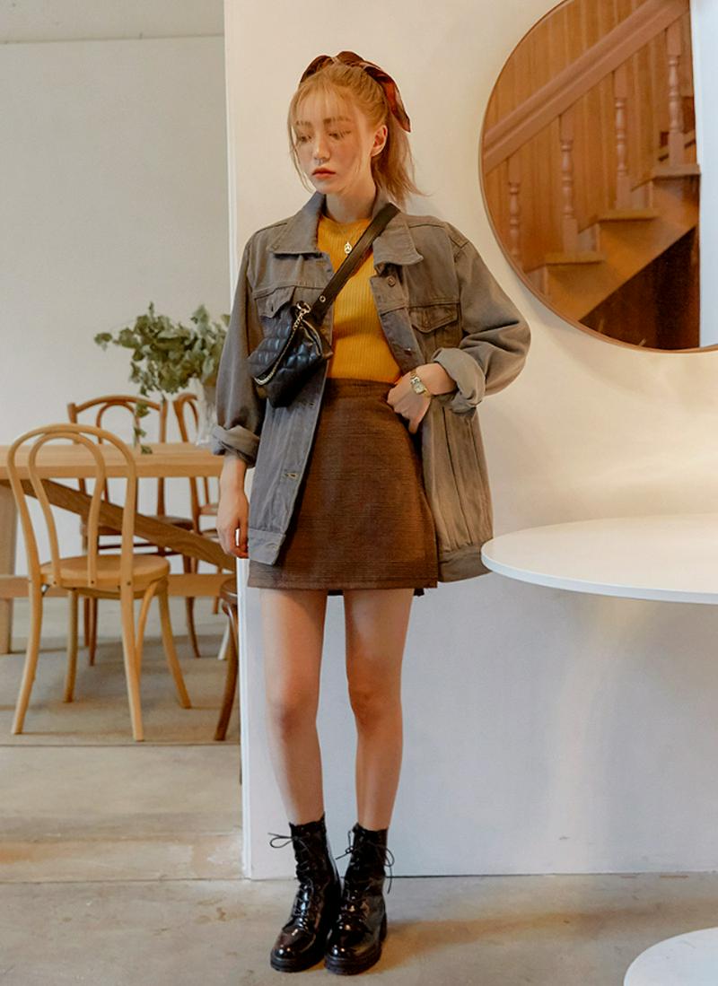 ボクシーデニムジャケット