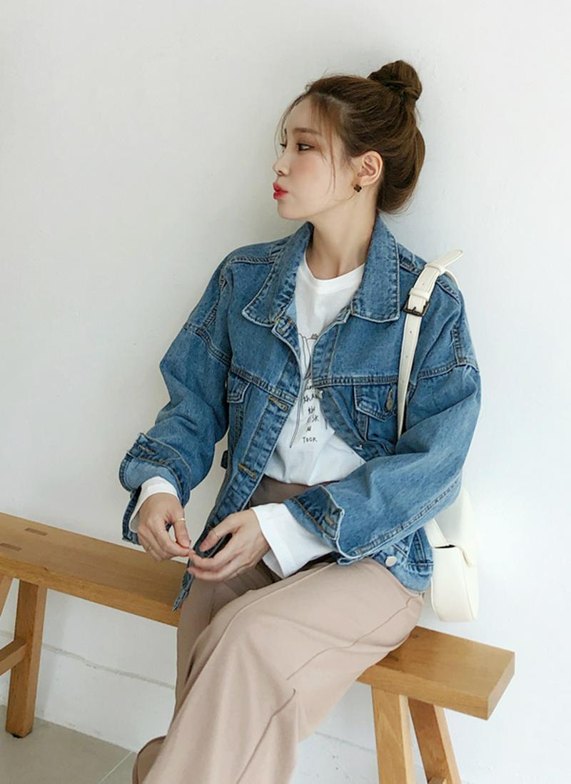 カジュアルデニムジャケット