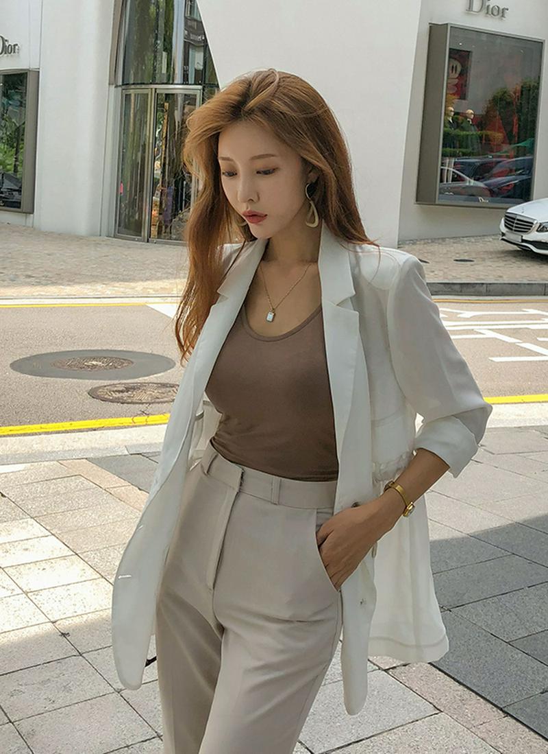 スリットカフスジャケット