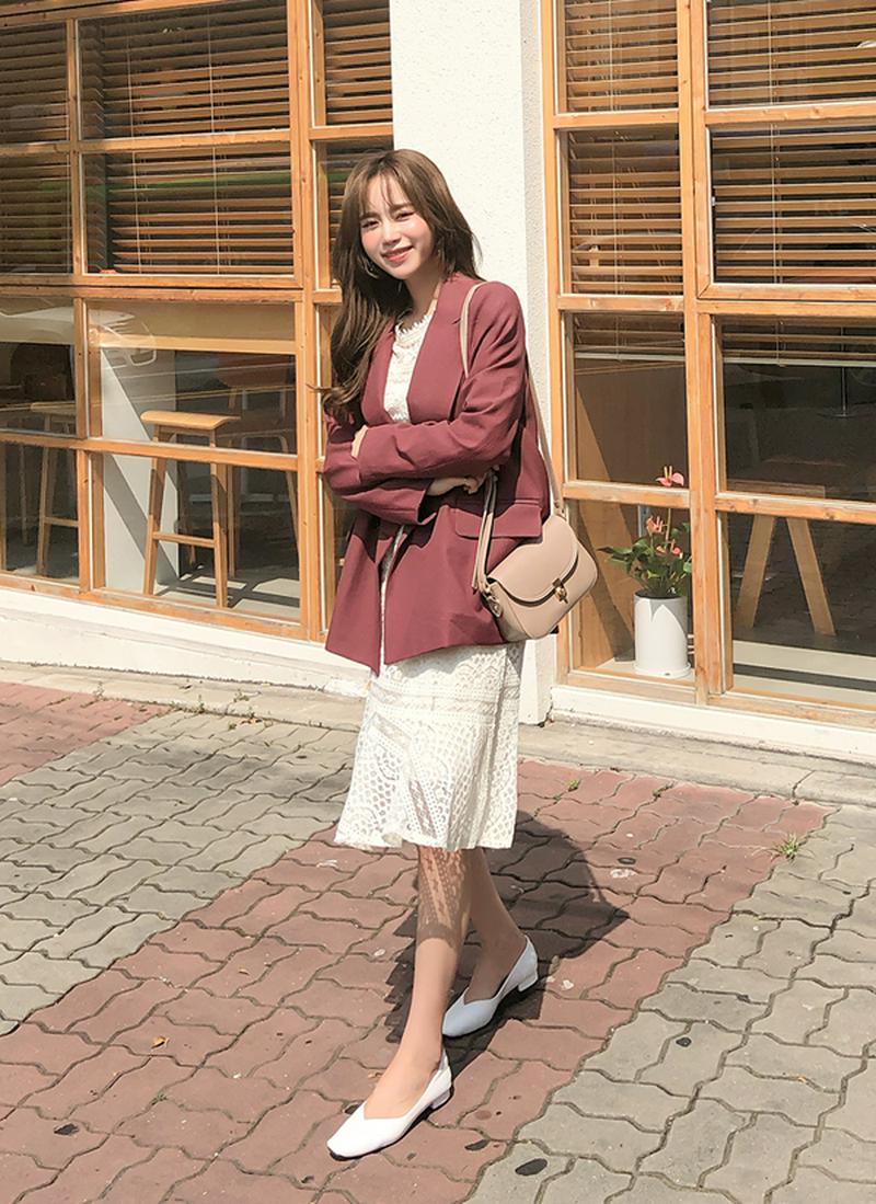 ダブルボタンフラップジャケット