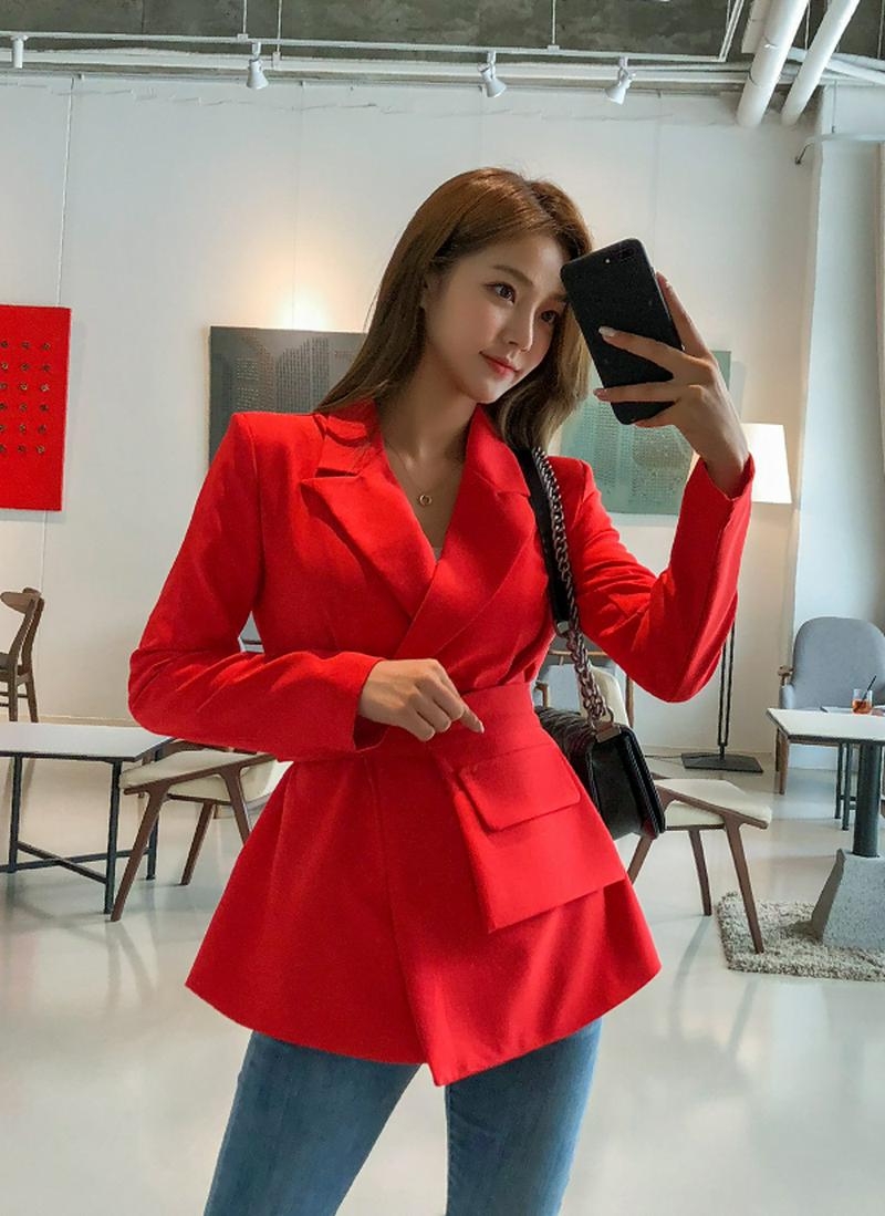 ポケットストラップ付ジャケット