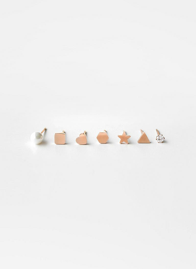 マルチモチーフピアスSET