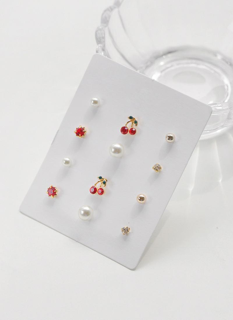 チェリーマルチピアスSET