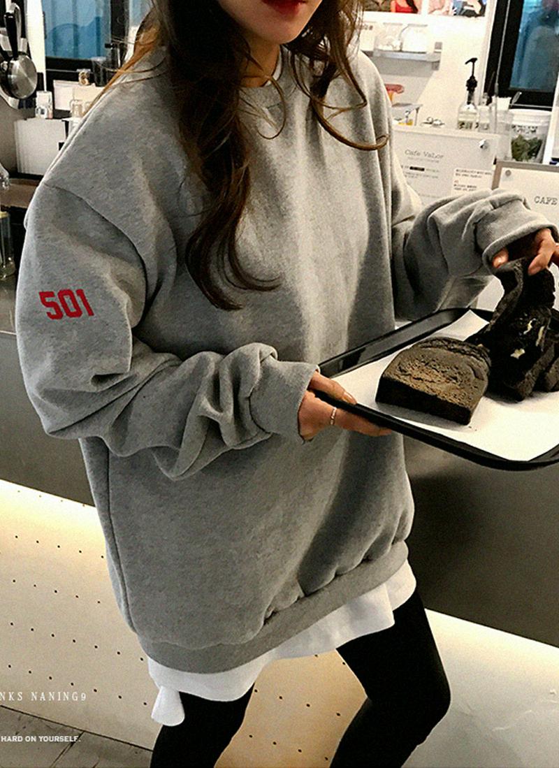 裏起毛501プリントスウェット