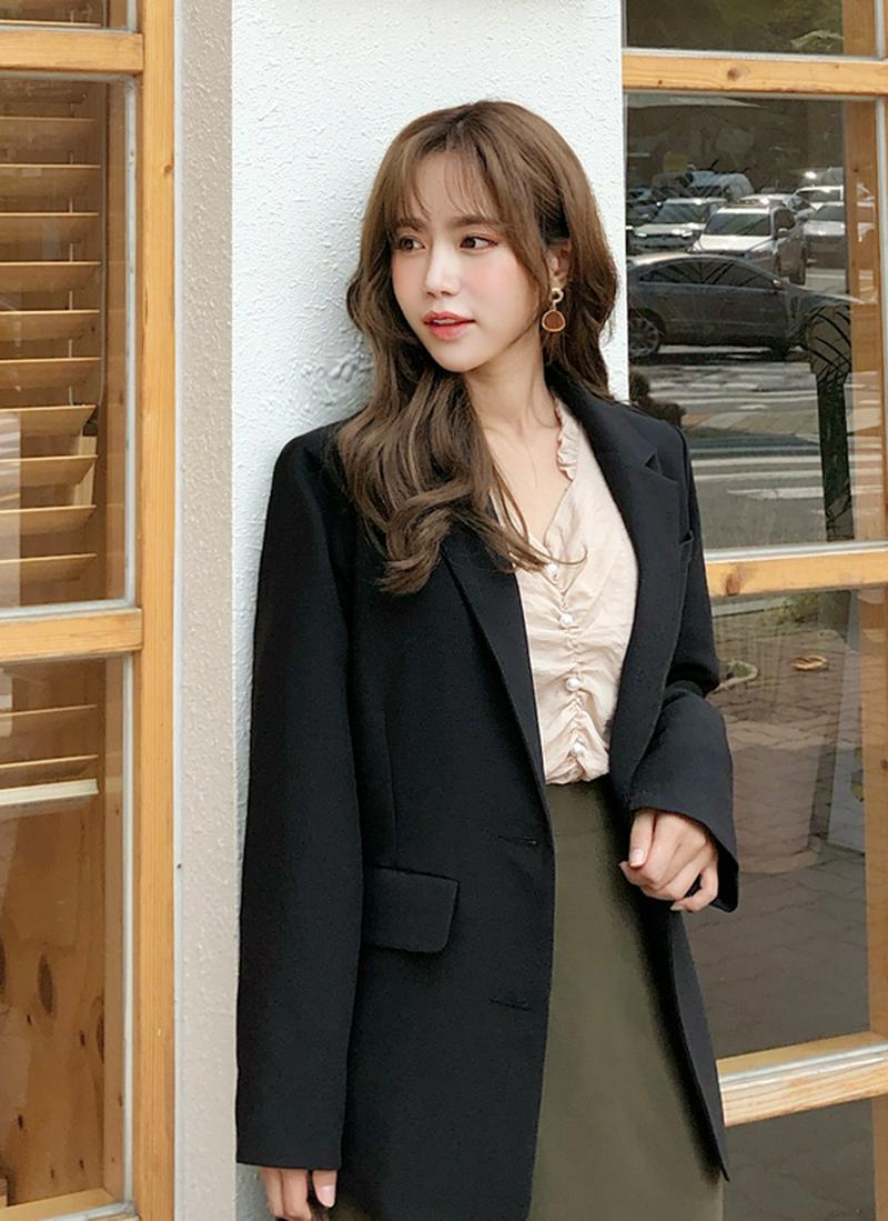 ツーボタンシングルジャケット