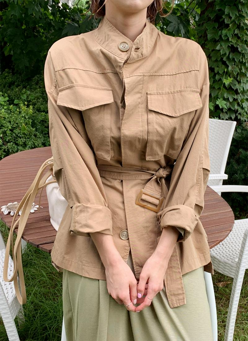 ベルトSETミリタリージャケット・全2色