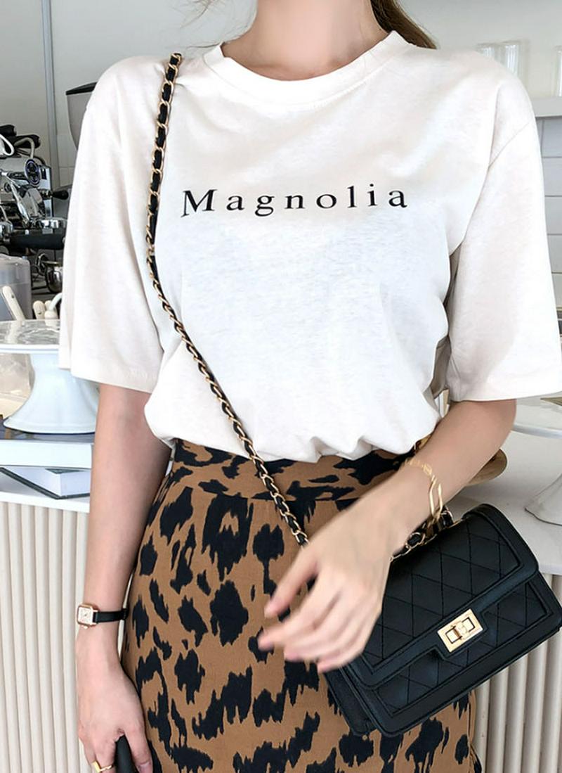 Magnolia半袖Tシャツ