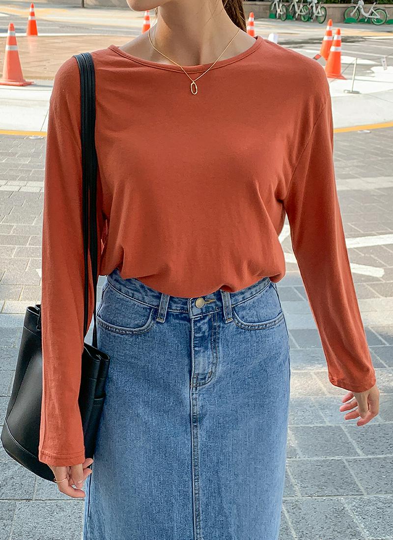 モダール混Tシャツ