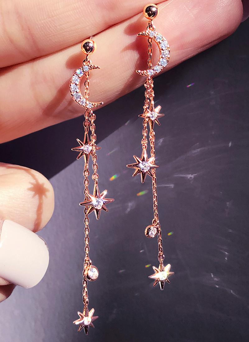 ムーンドロップ2TYPEピアス