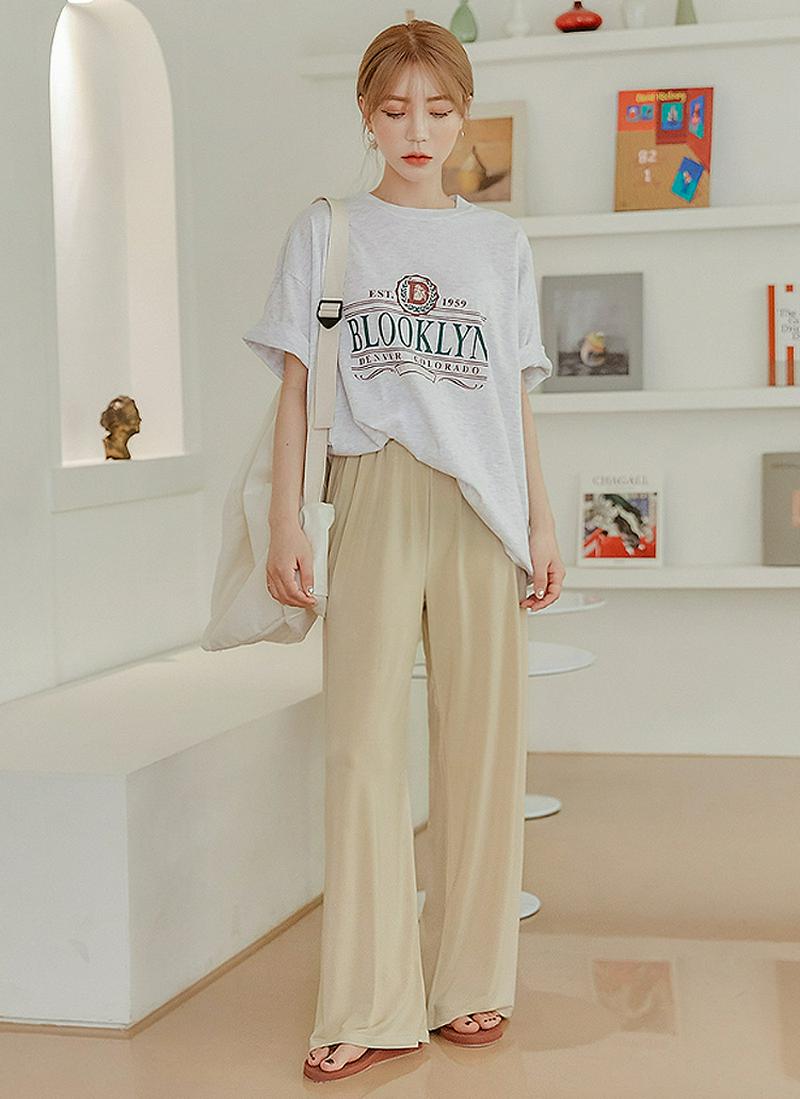 BLOOKLYNロゴTシャツ