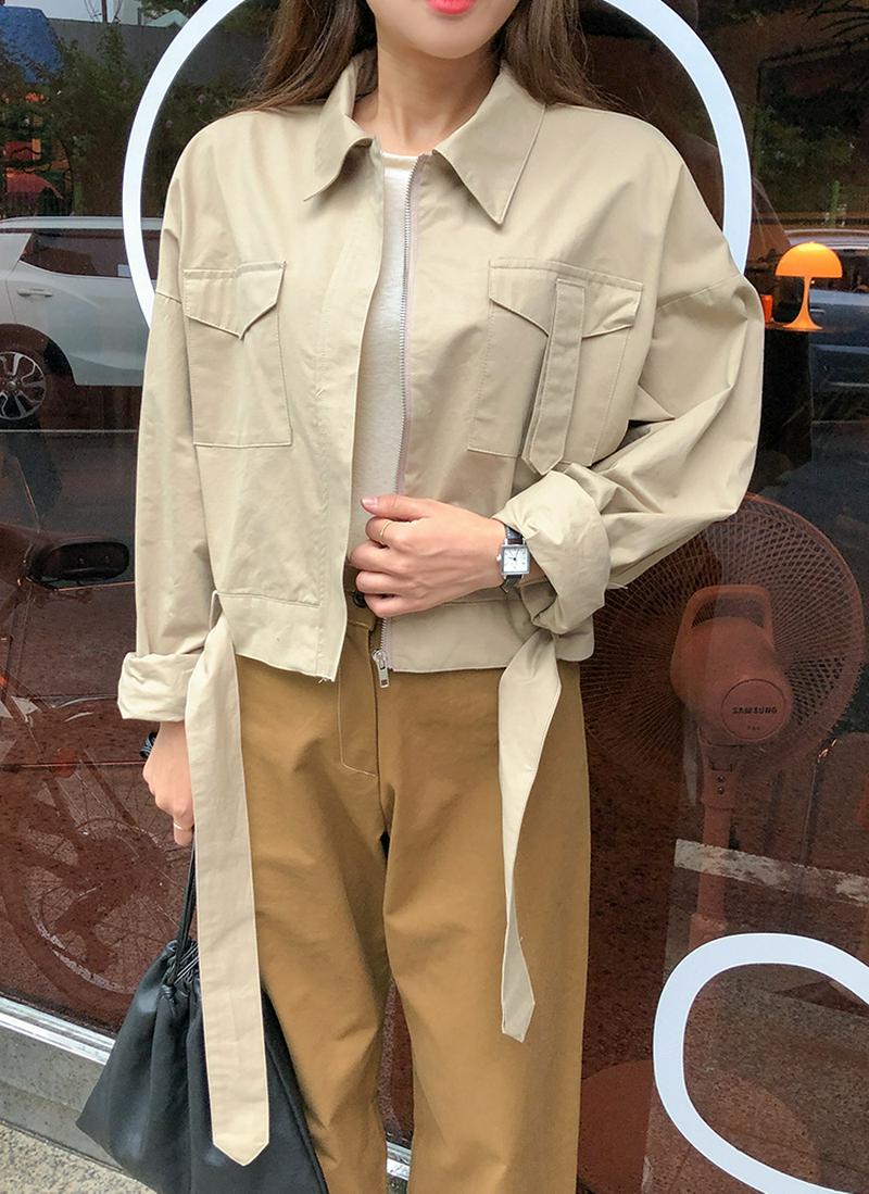 コットンライダースジャケット