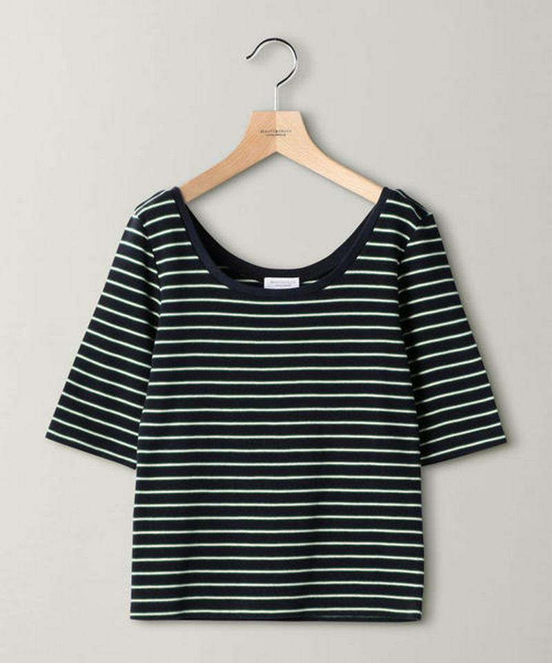 BY カレッジボーダーTシャツ